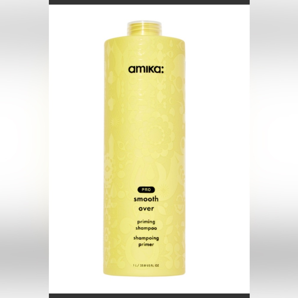 Amika Pro Smooth Over Shampoo Liter Brand New 33 oz